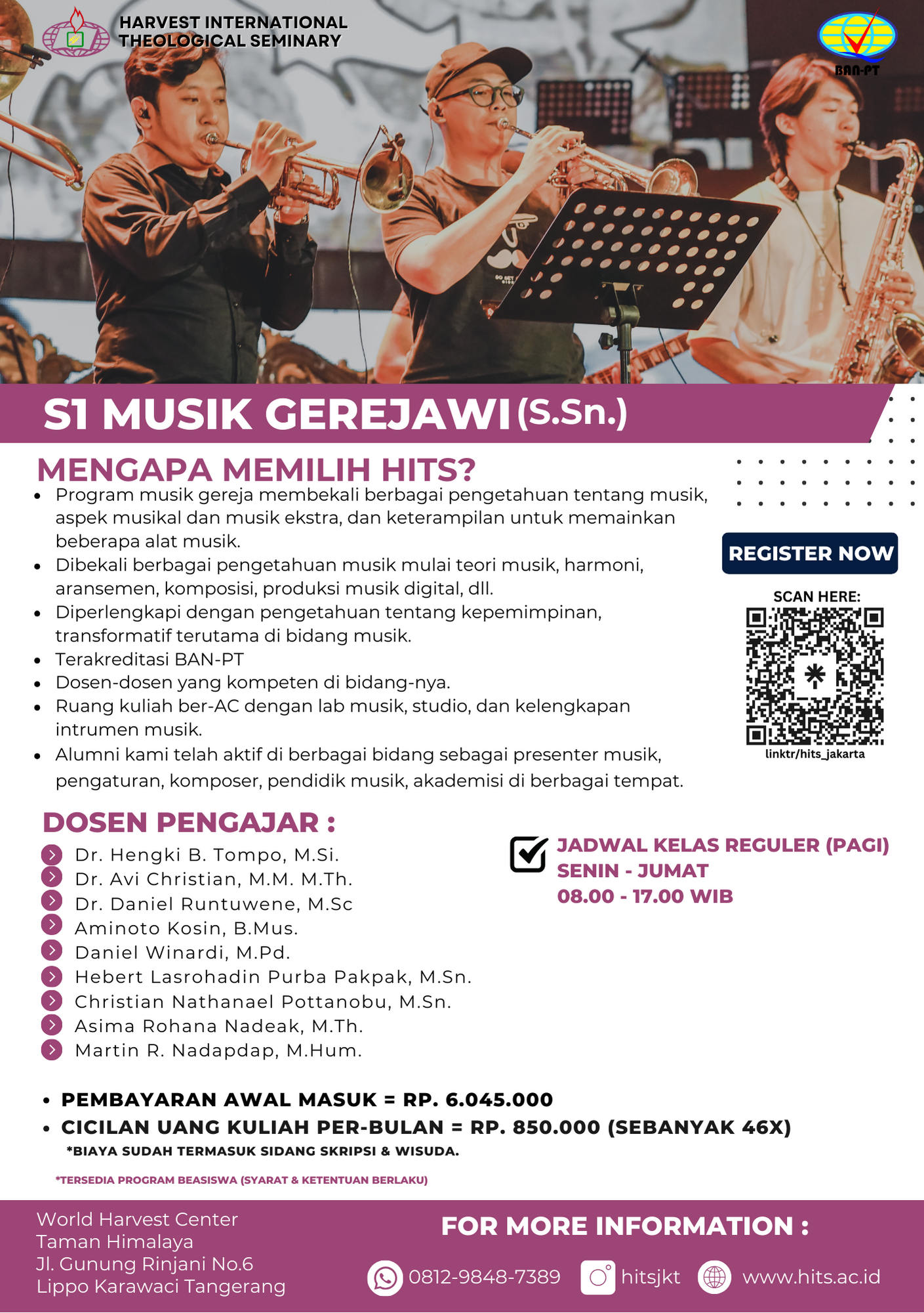 Program Studi - 3 - HITS | Harvest International Theological Seminary